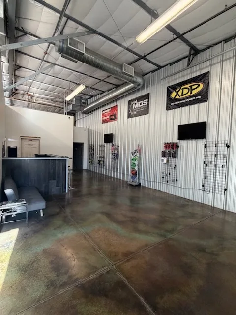 Clean diesel shop floor at Modern Diesel Solutions