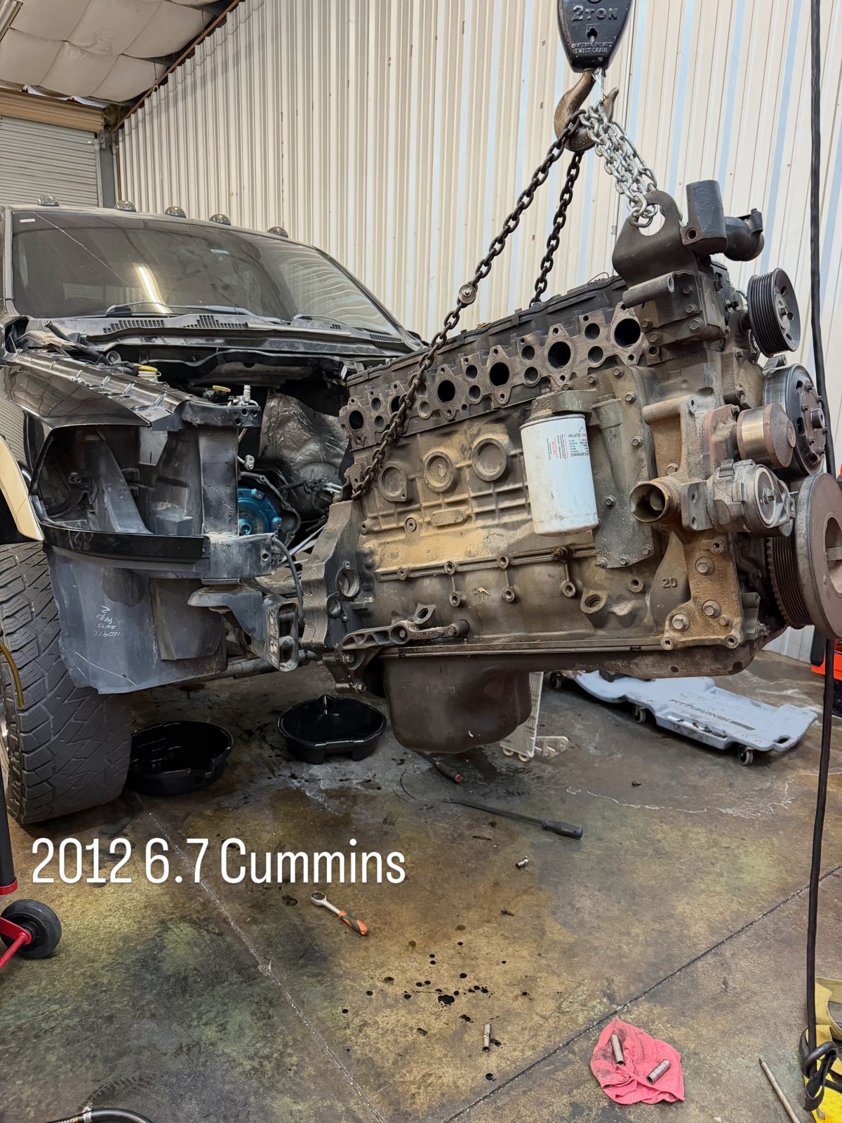 Cummins engine work at Modern Diesel Solutions